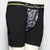 Branded Long Leg Black Paisley Stash Pocket