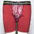 Branded Long Leg Red Paisley on Red Stash Pocket